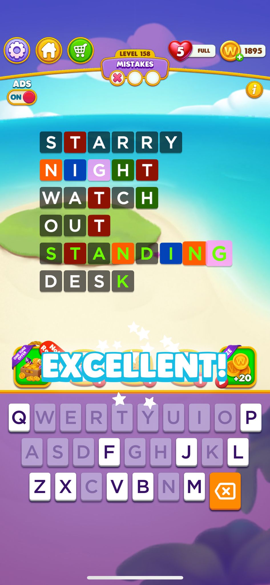 Word Chain Level 158