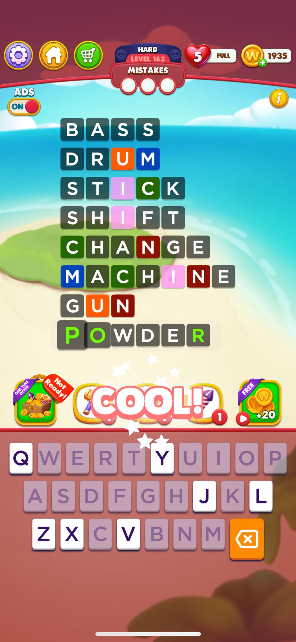 Word Chain Level 162