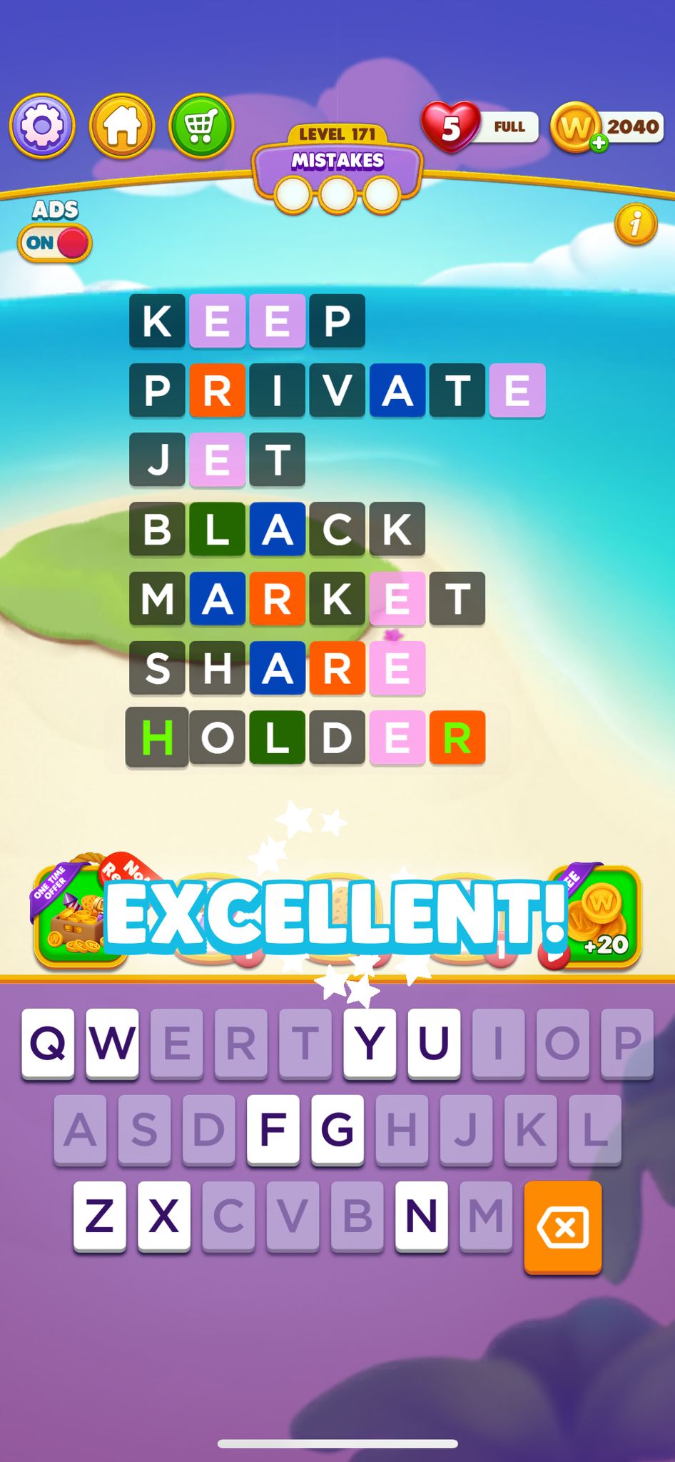 Word Chain Level 171