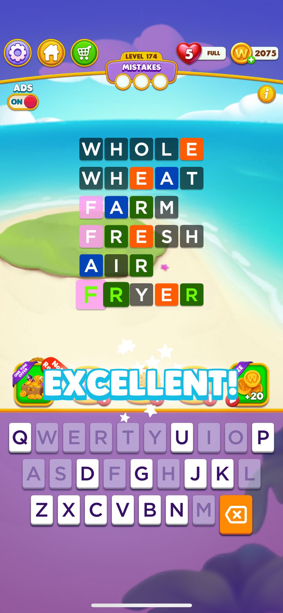 Word Chain Level 174