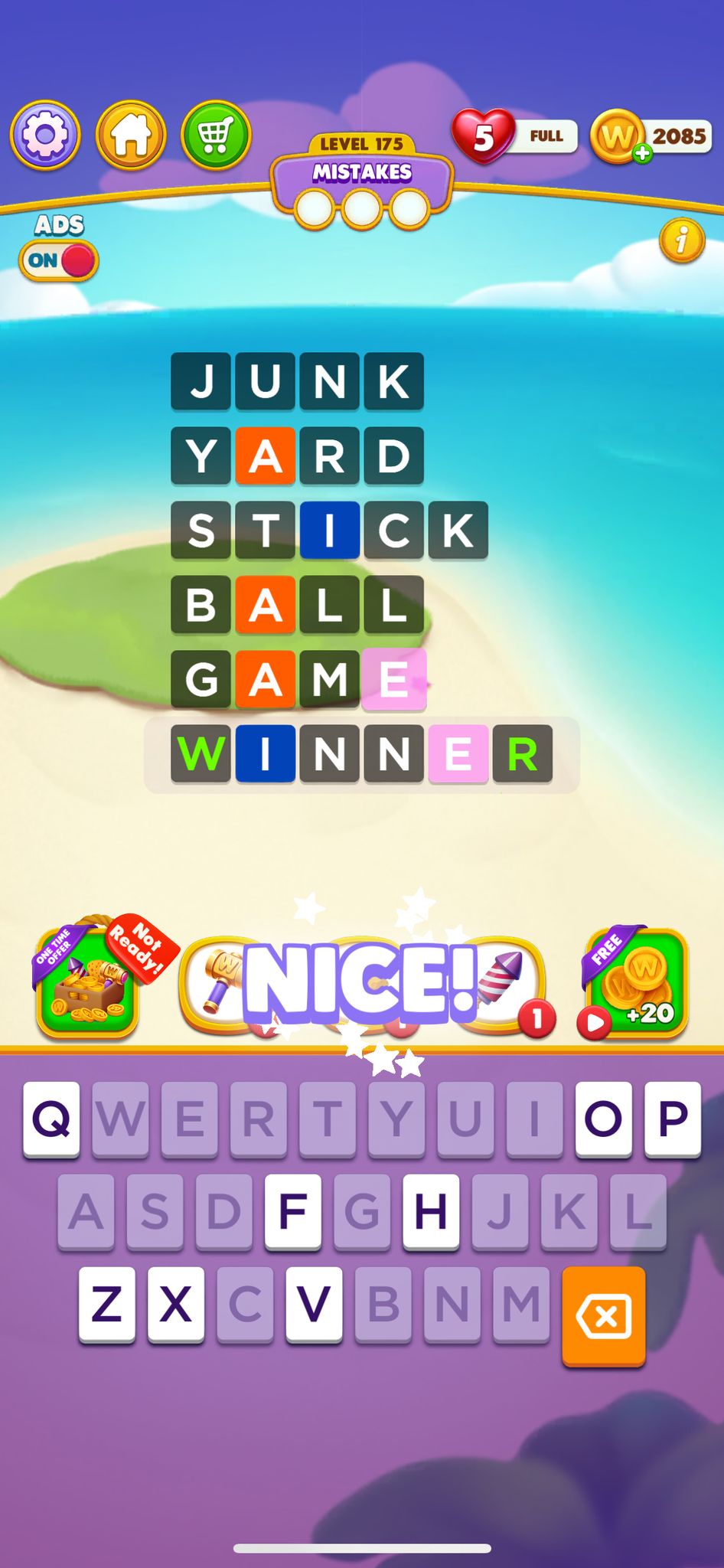 Word Chain Level 175