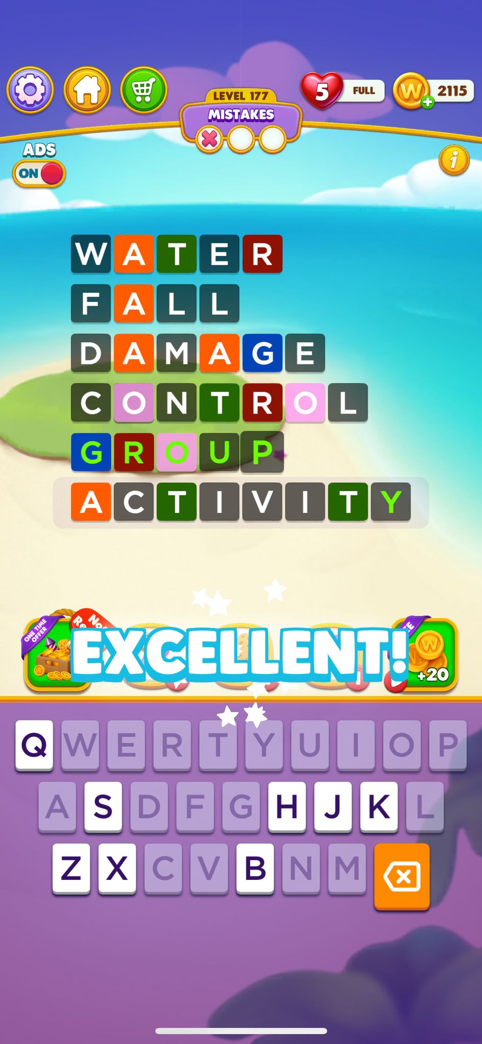 Word Chain Level 177