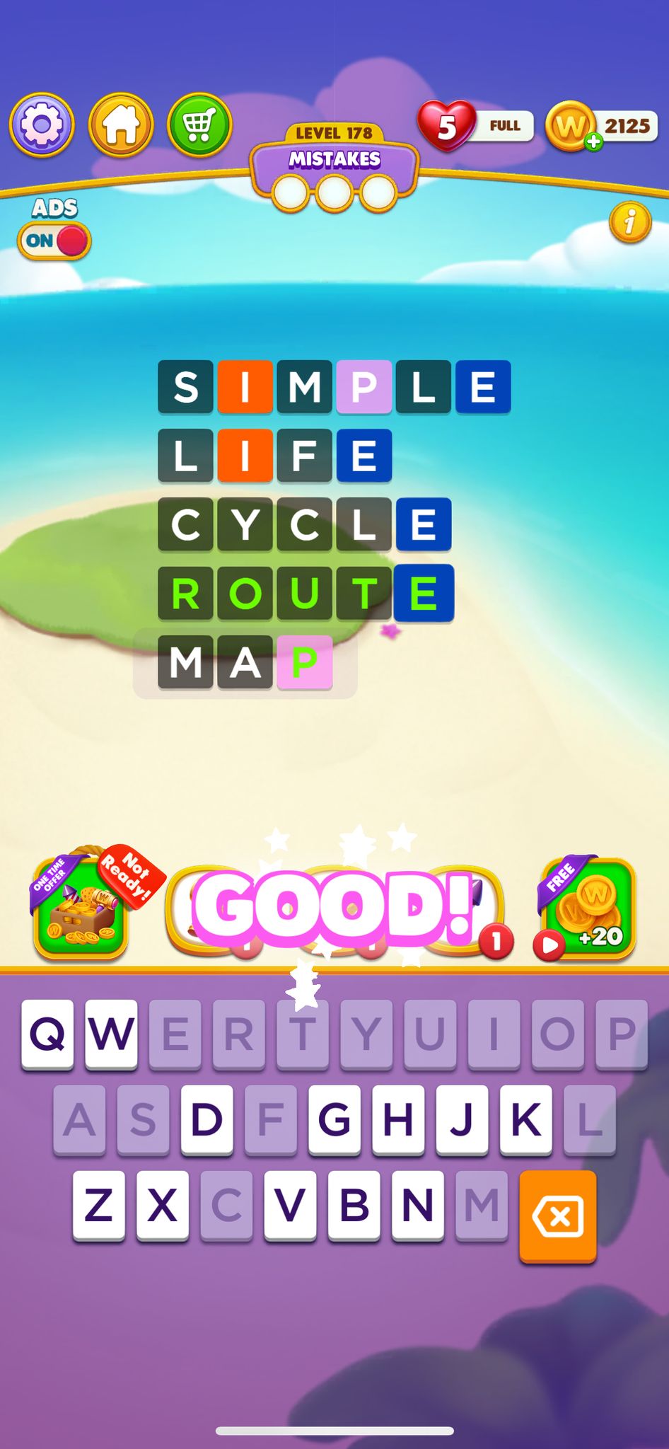 Word Chain Level 178