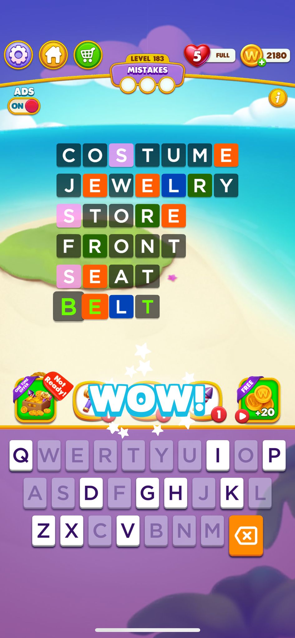 Word Chain Level 183