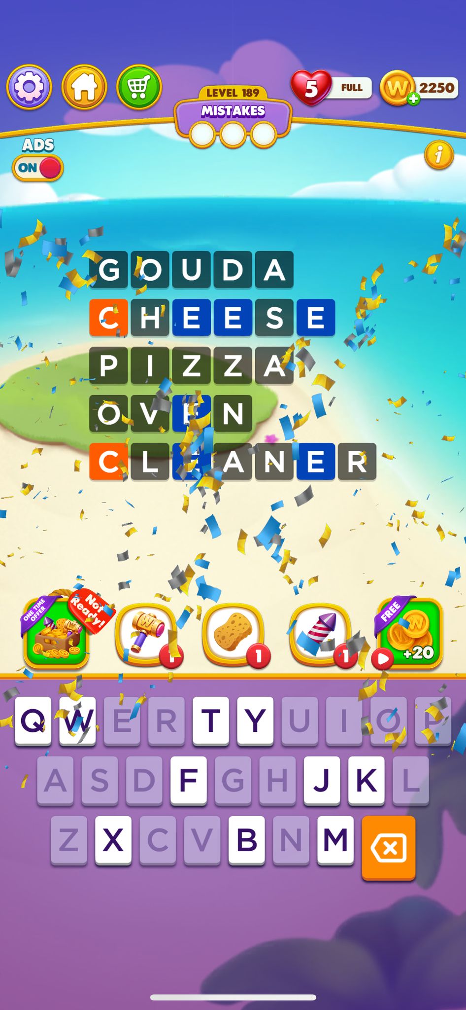 Word Chain Level 189