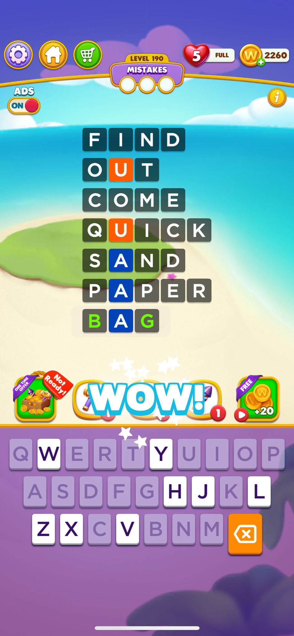 Word Chain Level 190