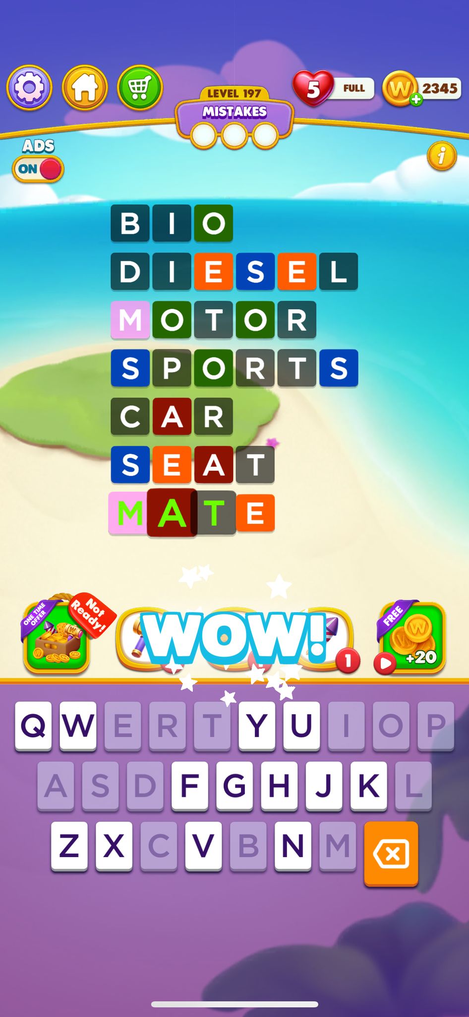 Word Chain Level 197