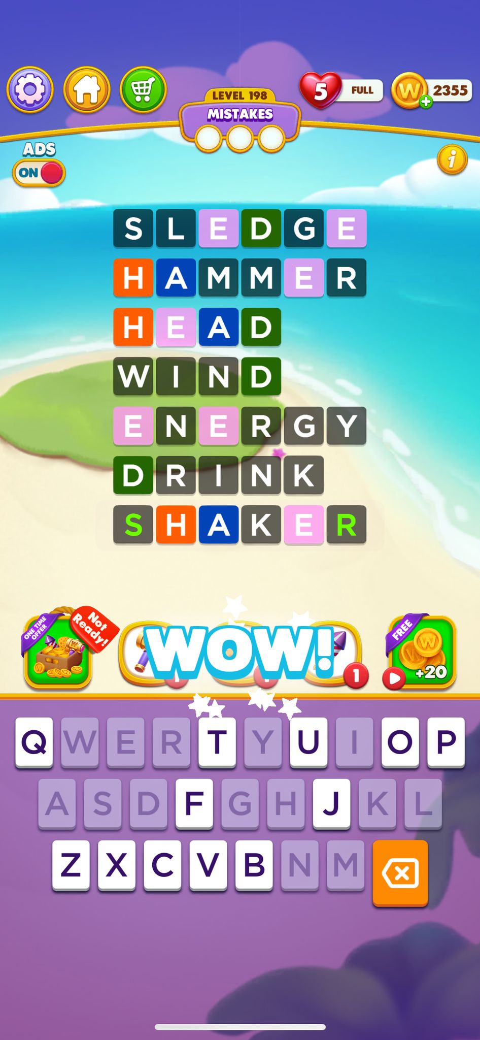 Word Chain Level 198