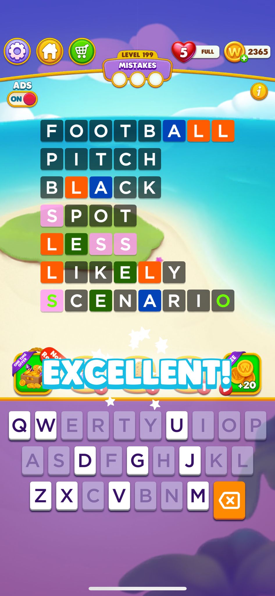Word Chain Level 199