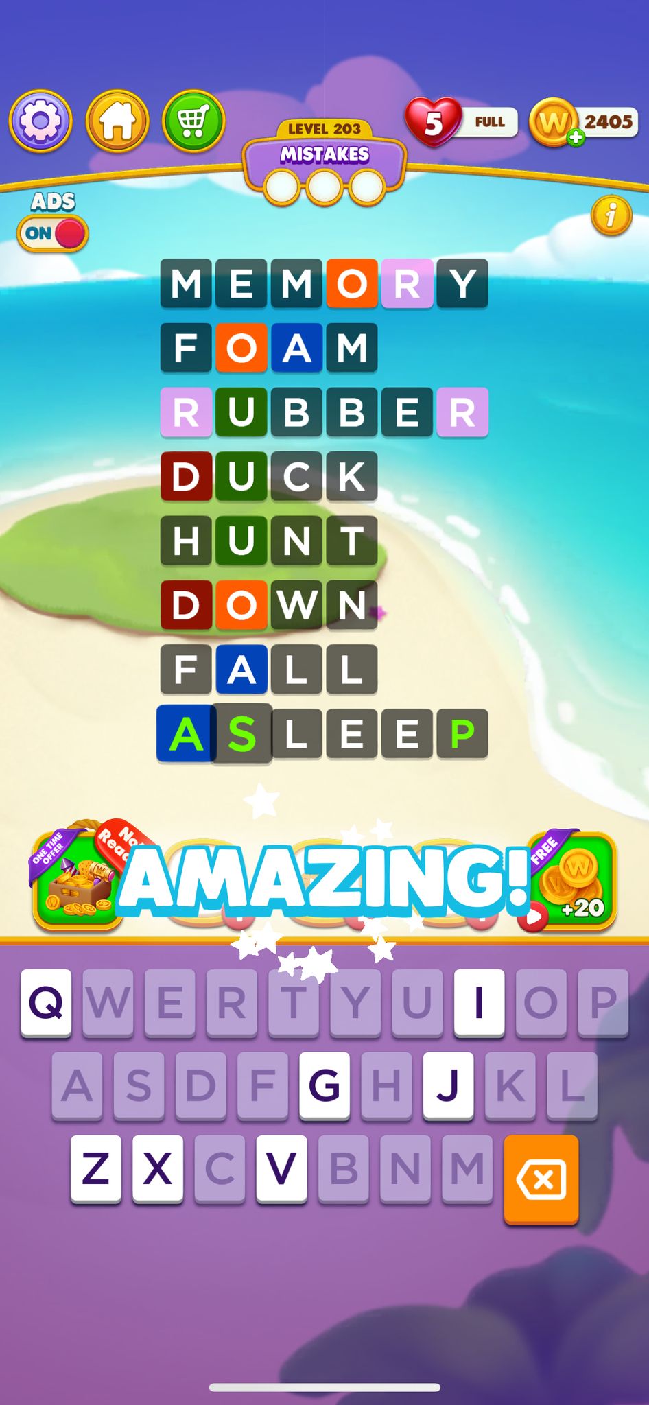 Word Chain Level 203