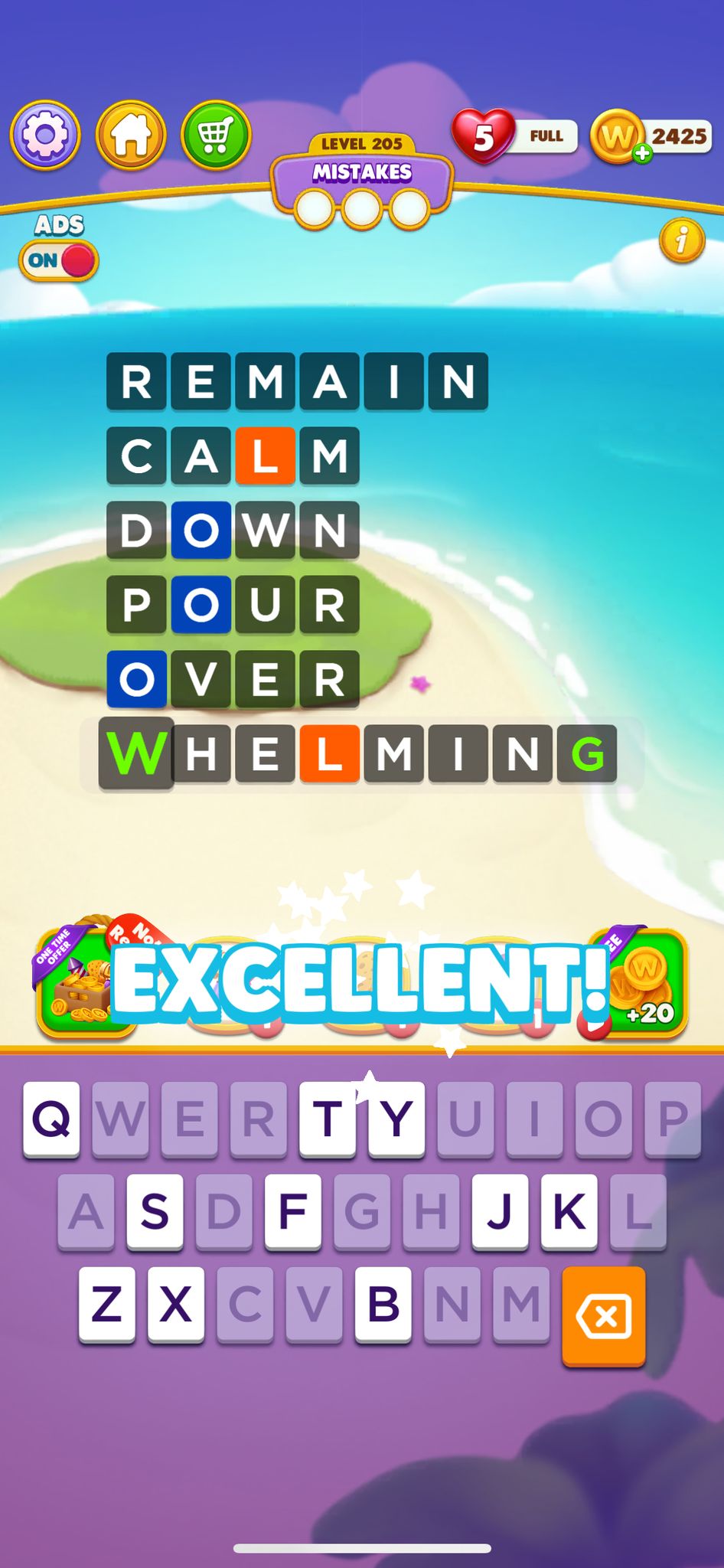 Word Chain Level 205