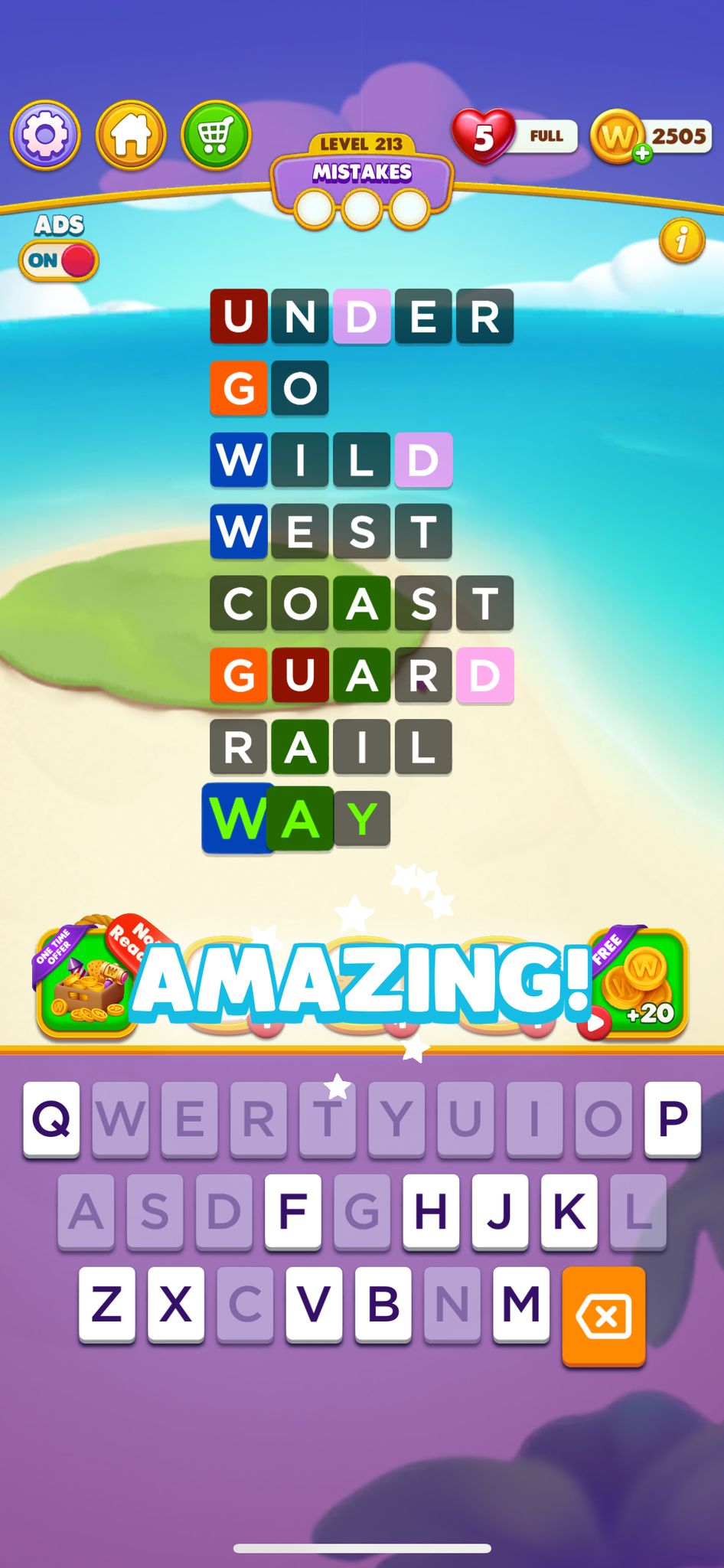 Word Chain Level 213