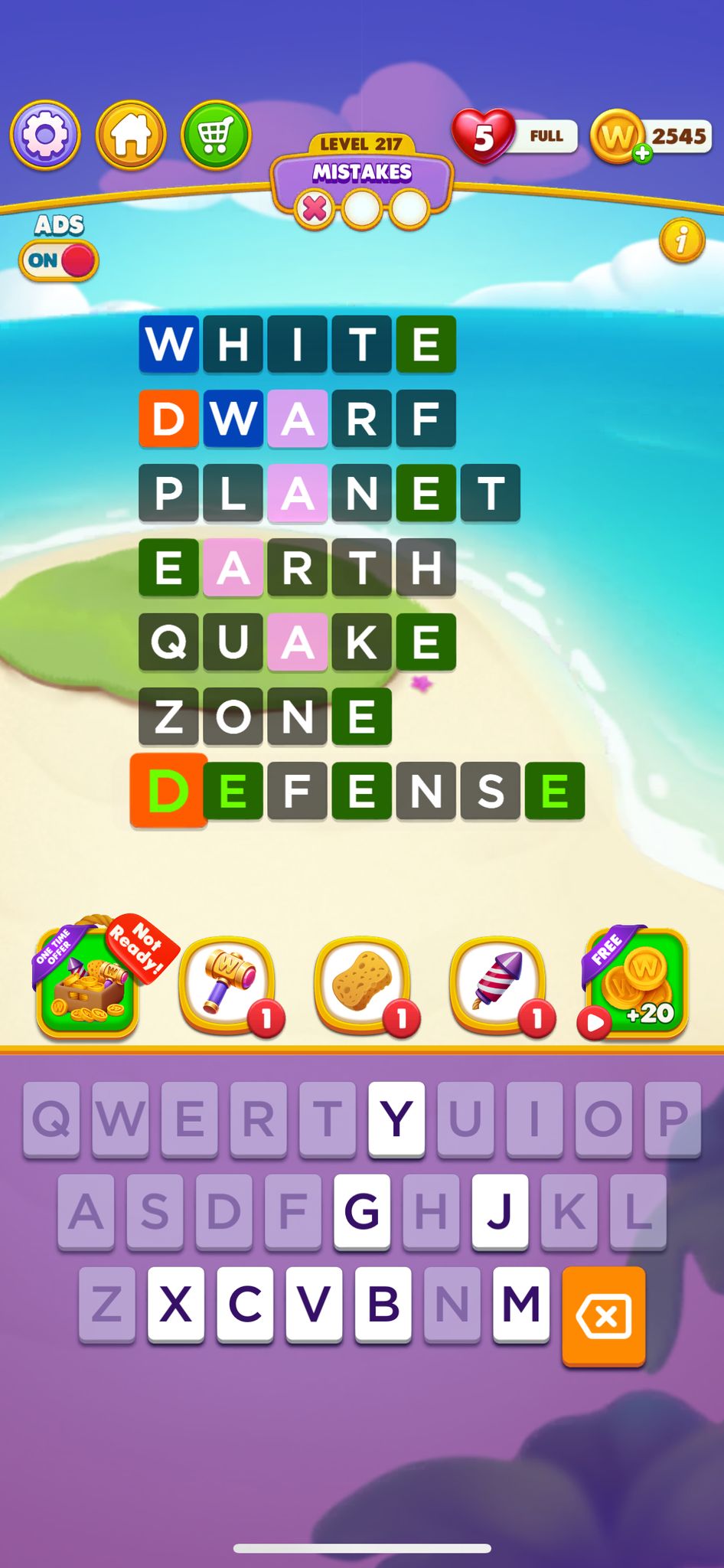 Word Chain Level 217
