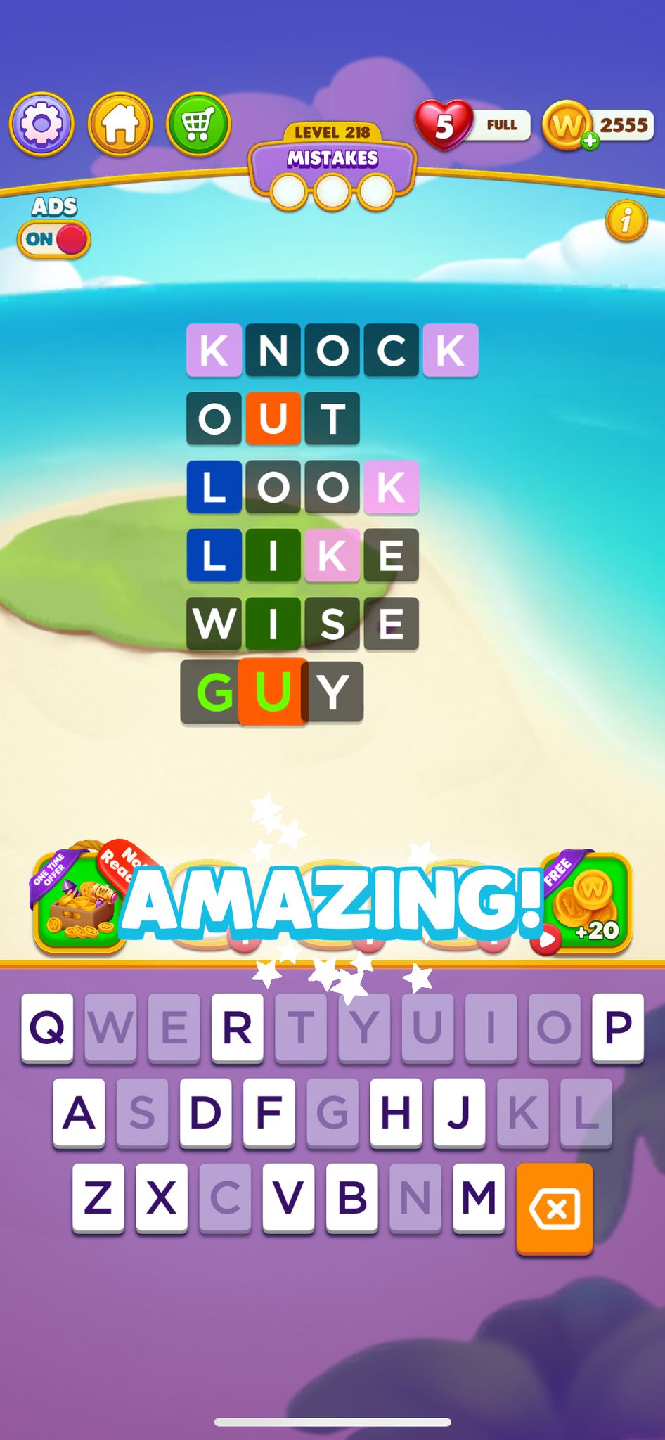 Word Chain Level 218