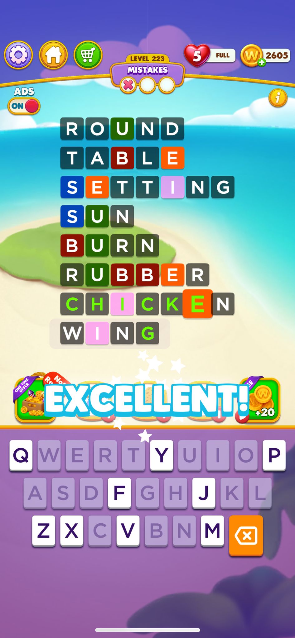 Word Chain Level 223