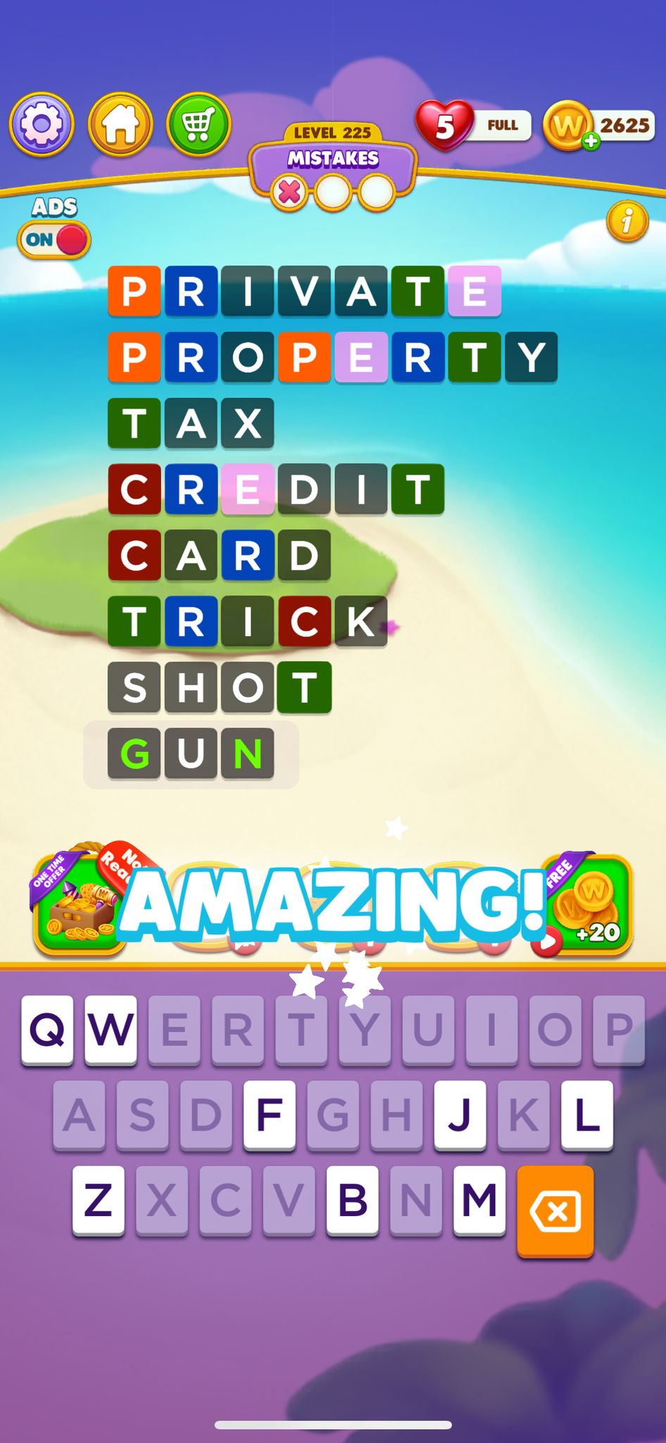 Word Chain Level 225