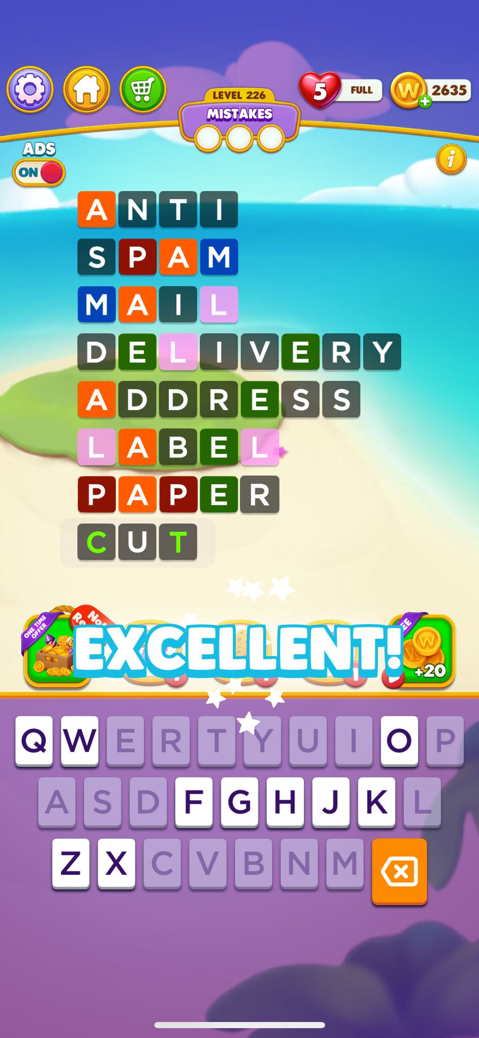 Word Chain Level 226