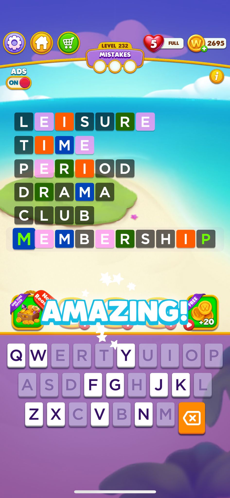 Word Chain Level 232