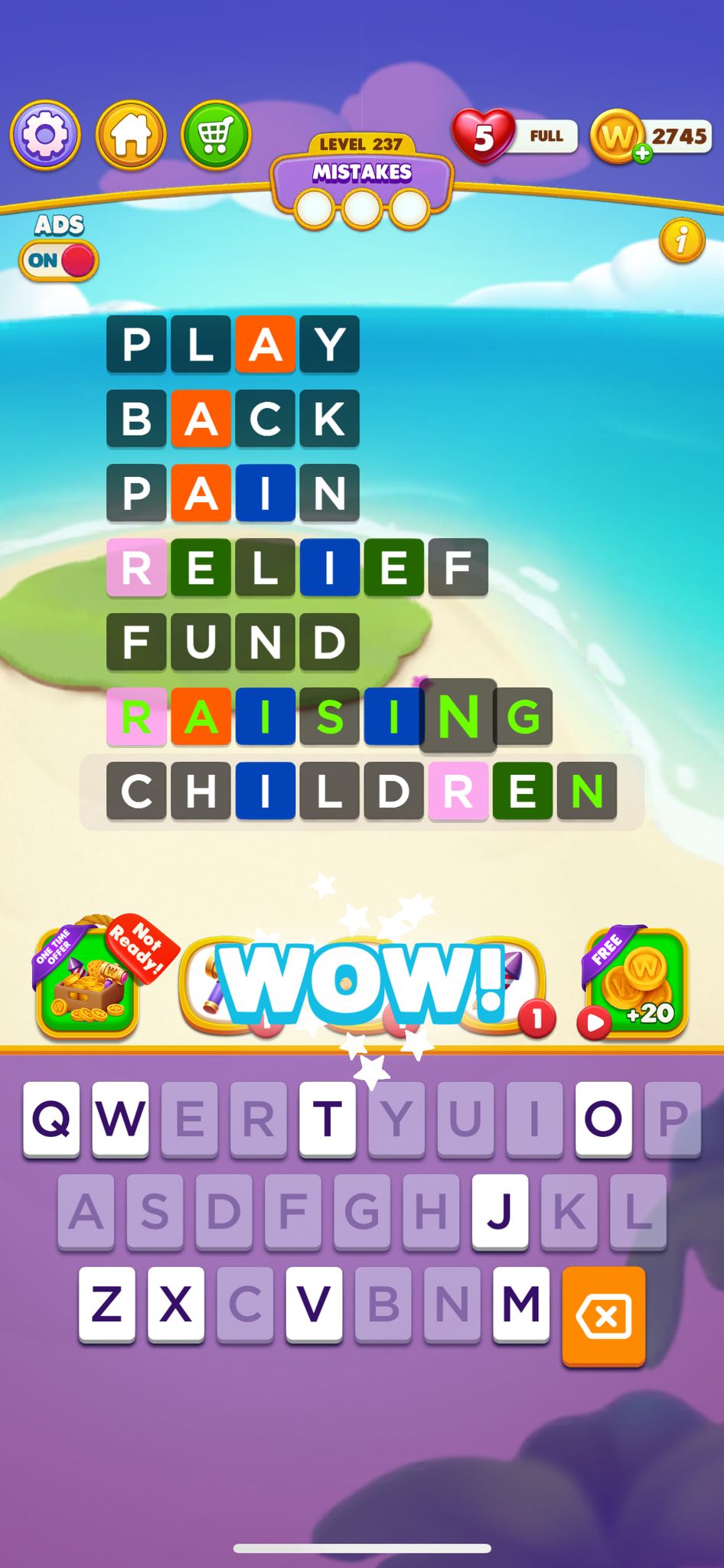 Word Chain Level 237