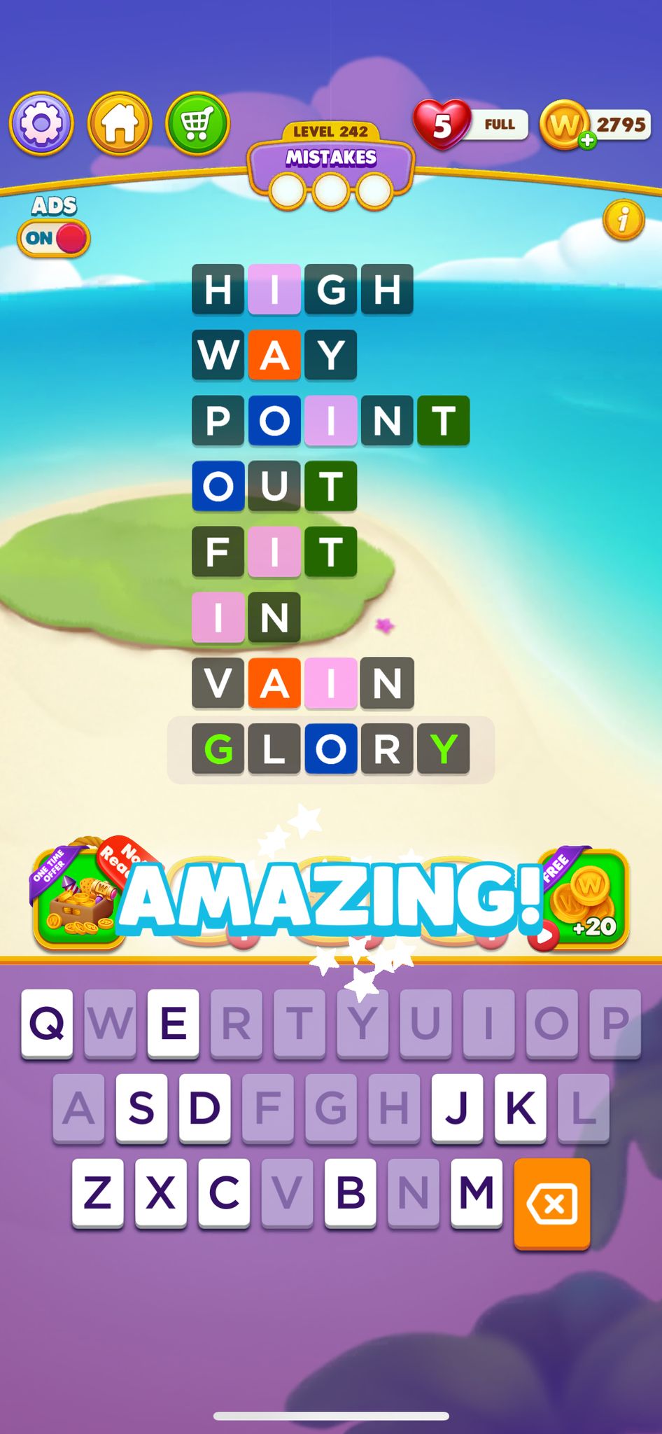 Word Chain Level 242