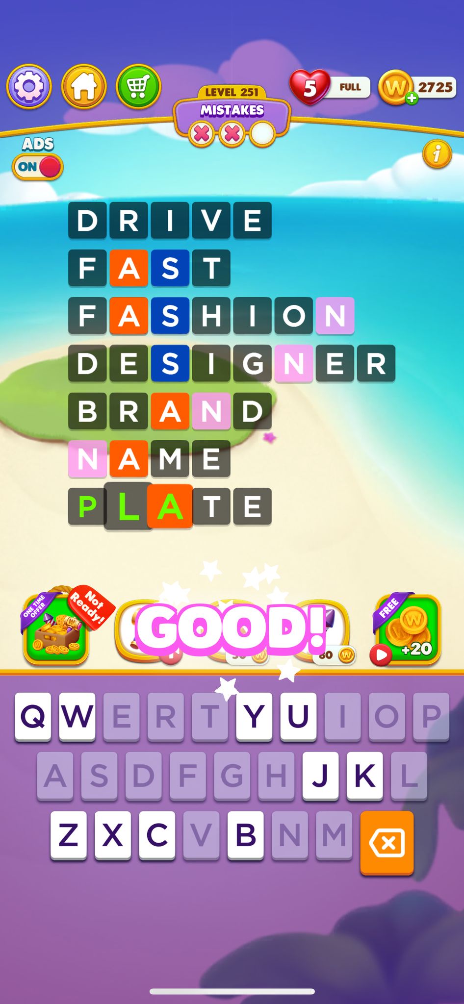 Word Chain Level 251