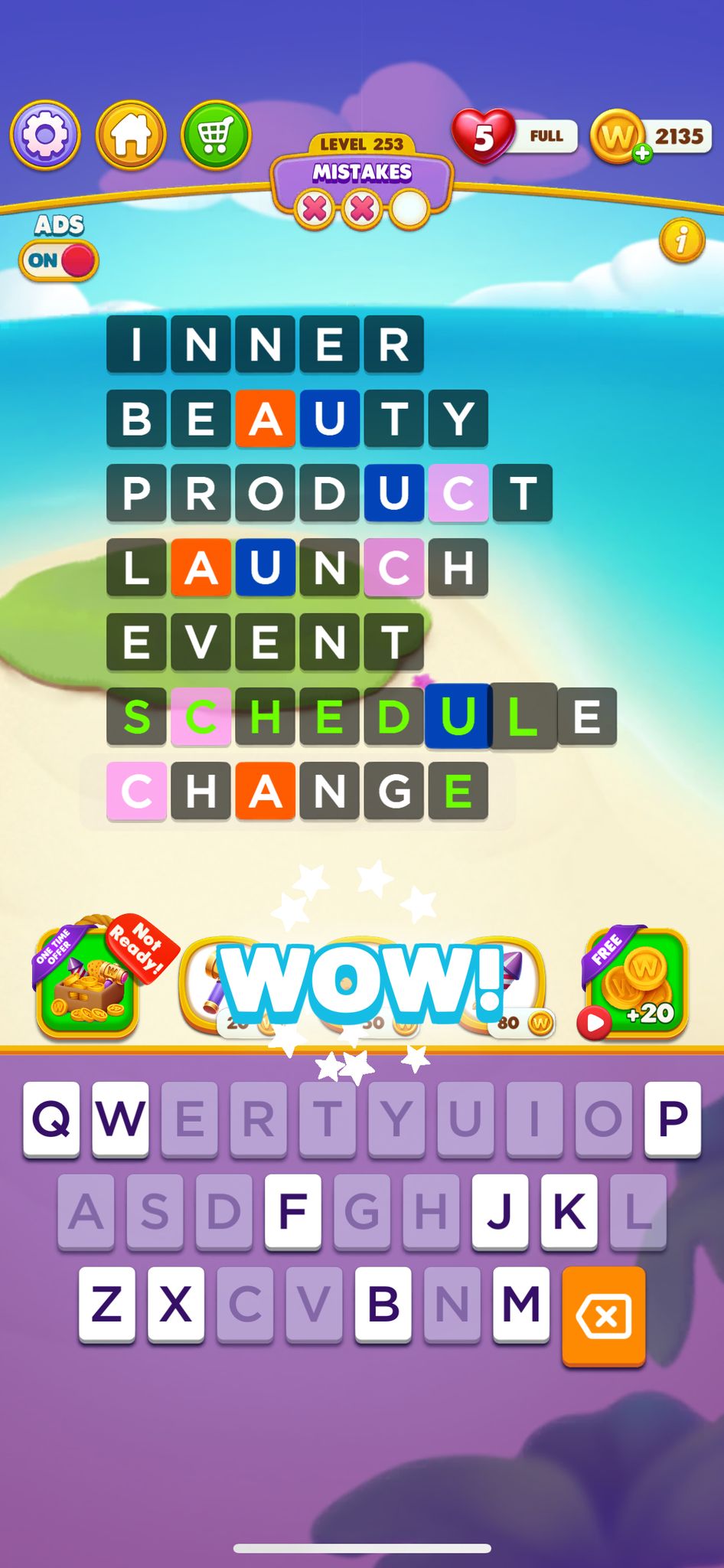Word Chain Level 253