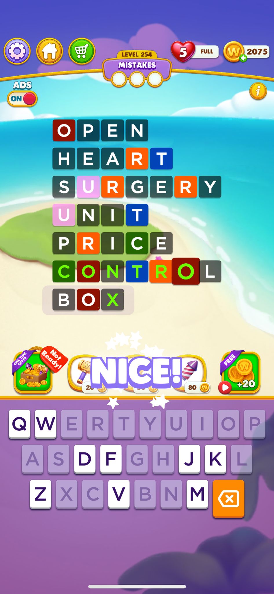 Word Chain Level 254