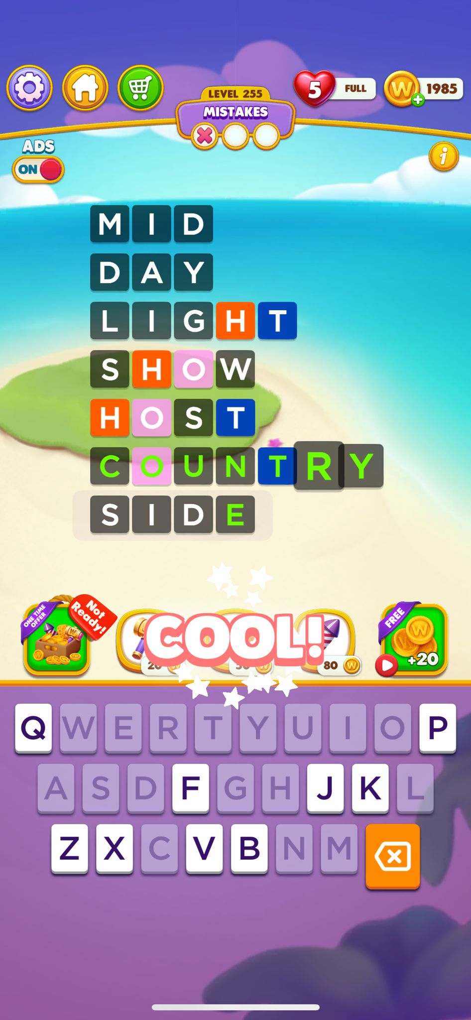 Word Chain Level 255