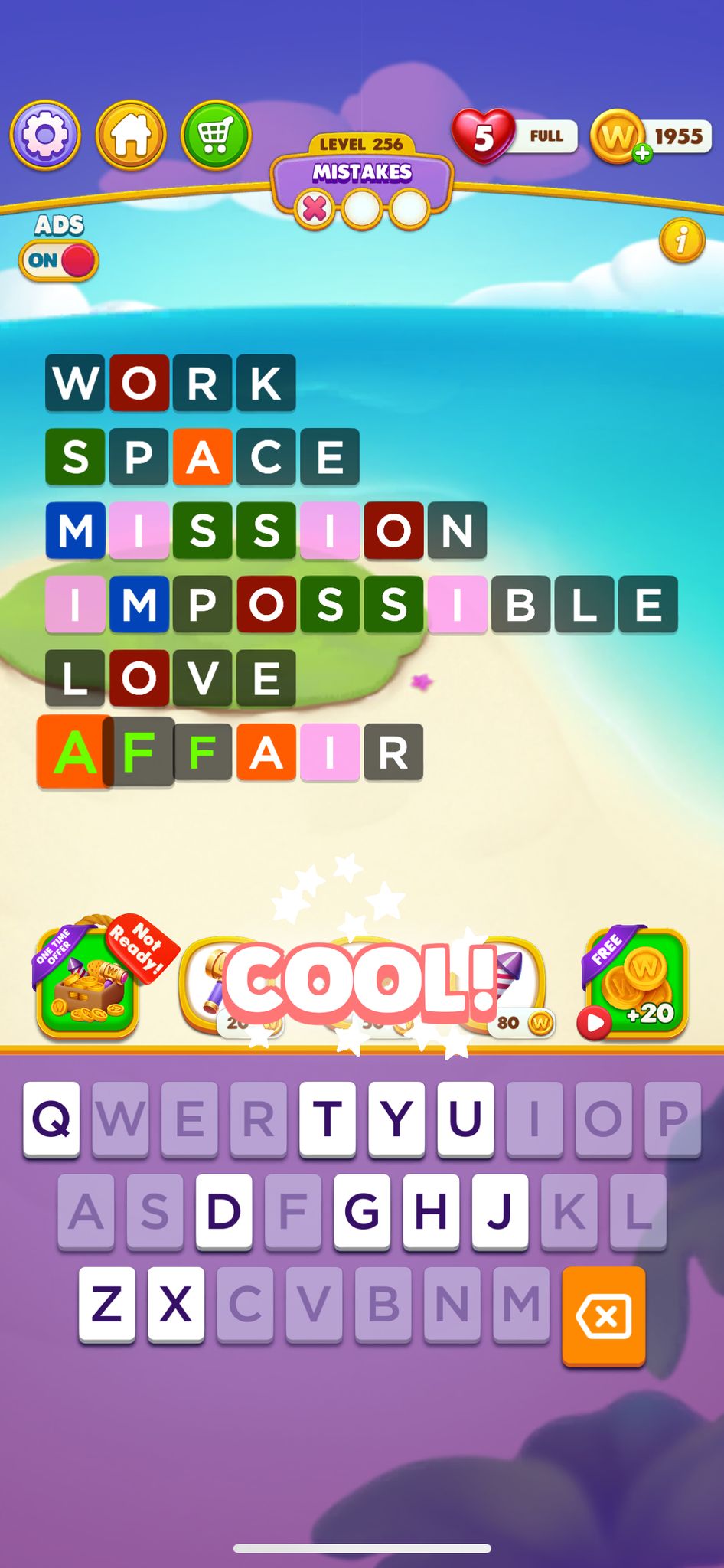 Word Chain Level 256