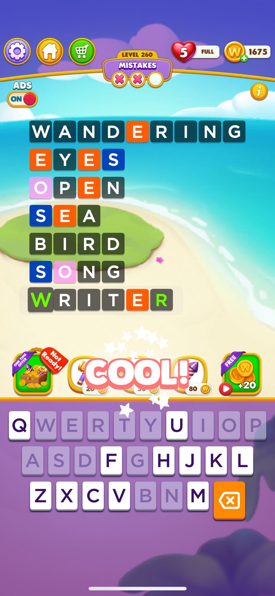 Word Chain Level 260