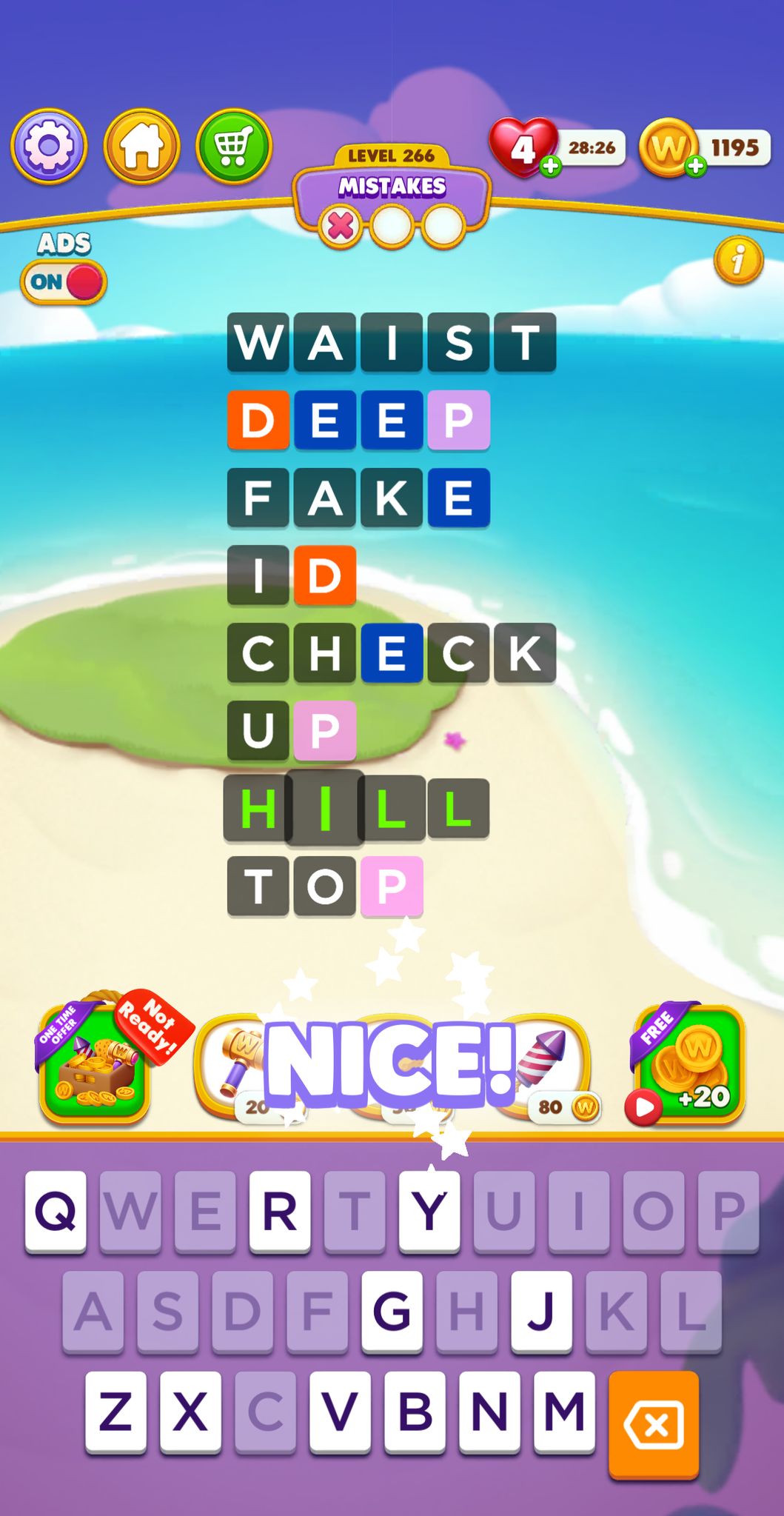 Word Chain Level 266