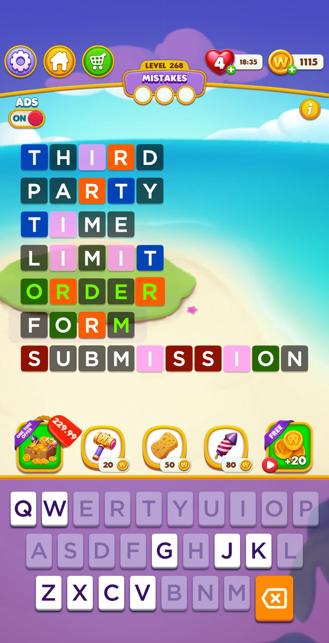 Word Chain Level 268