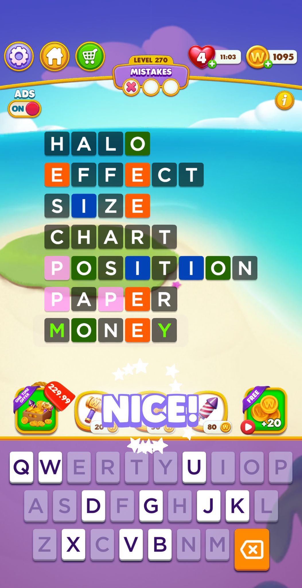 Word Chain Level 270