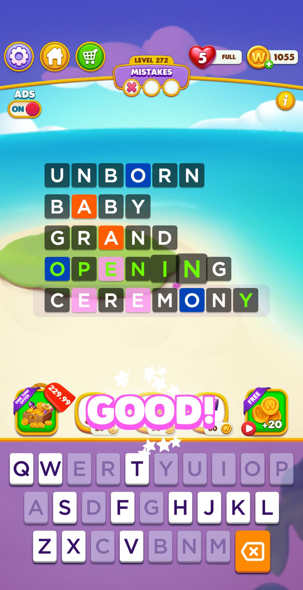 Word Chain Level 272