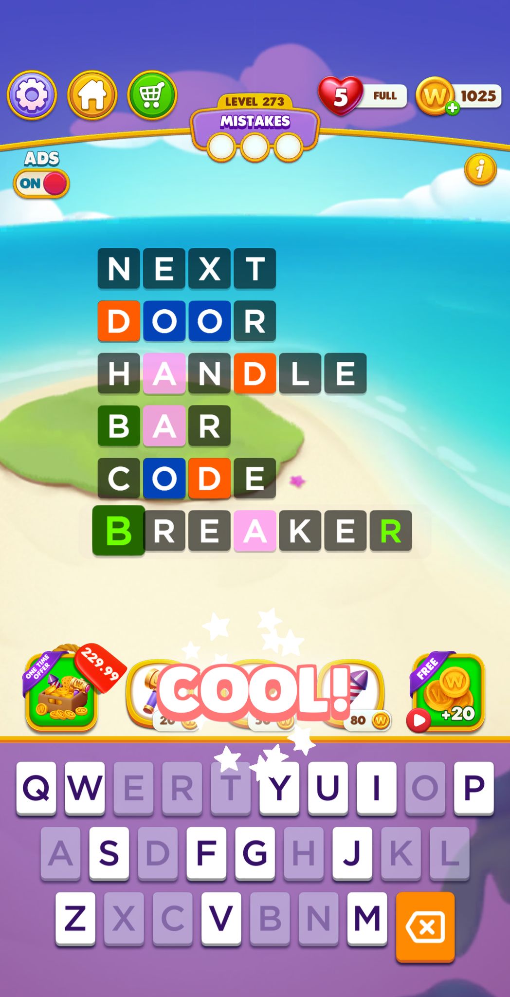 Word Chain Level 273