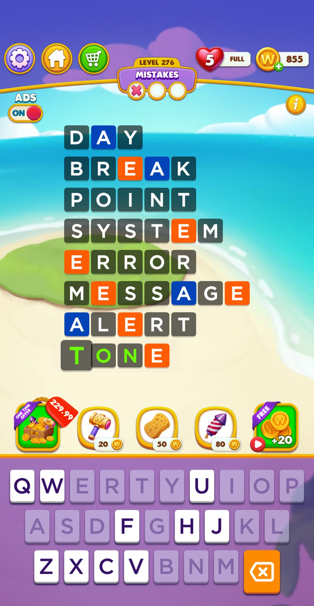 Word Chain Level 276