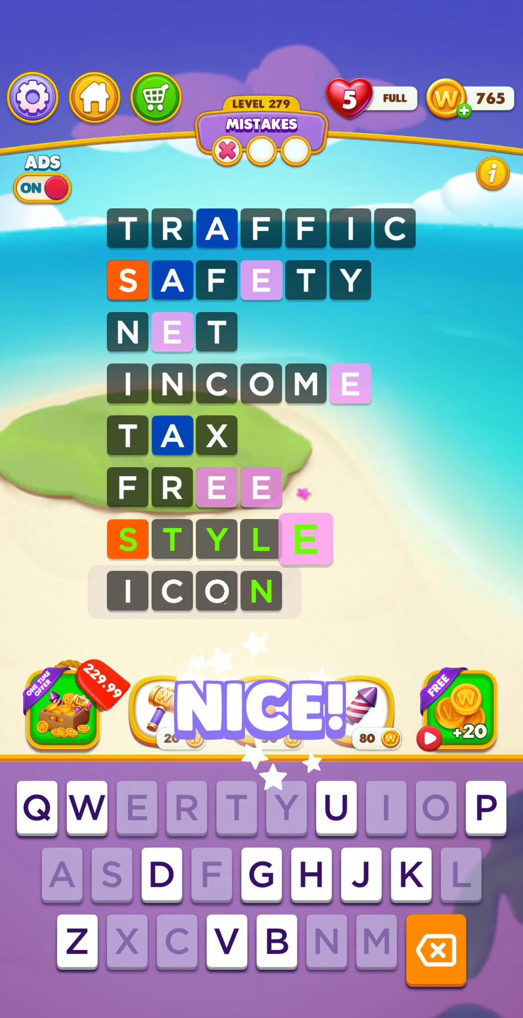 Word Chain Level 279