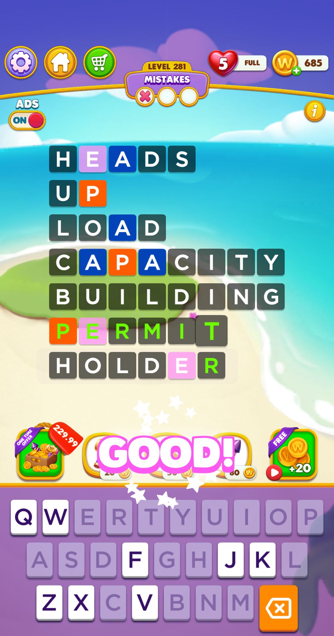 Word Chain Level 281