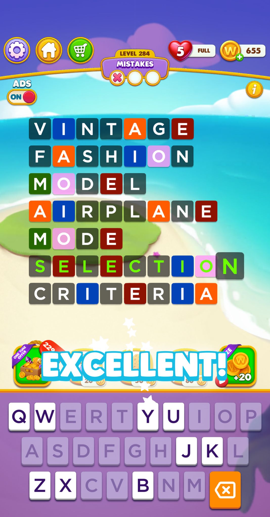 Word Chain Level 284