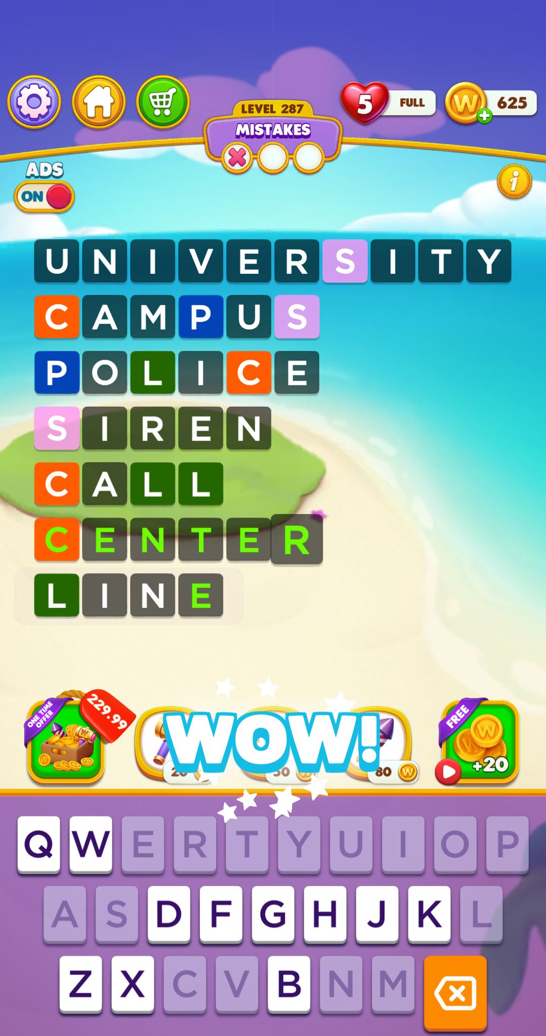 Word Chain Level 287