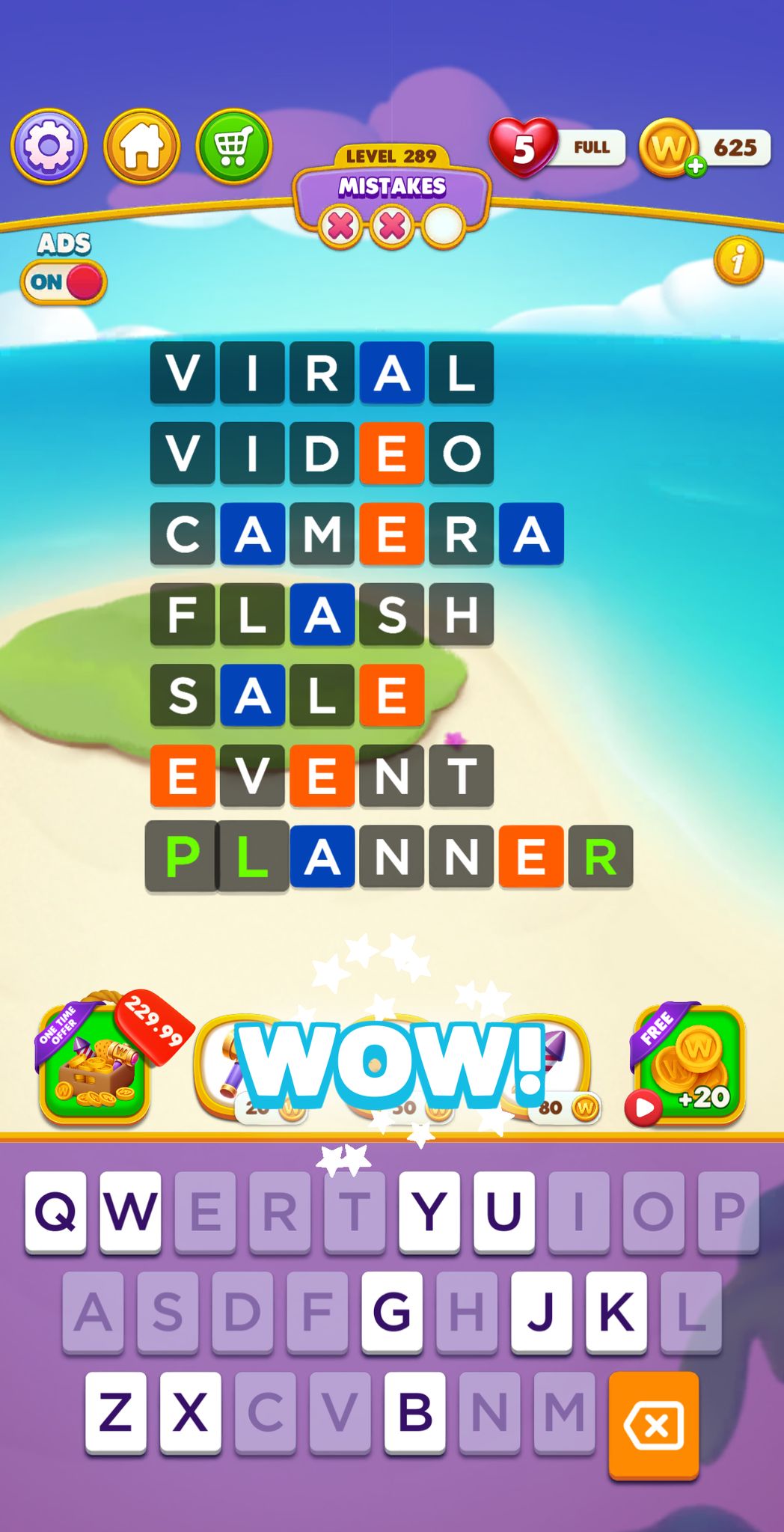 Word Chain Level 289