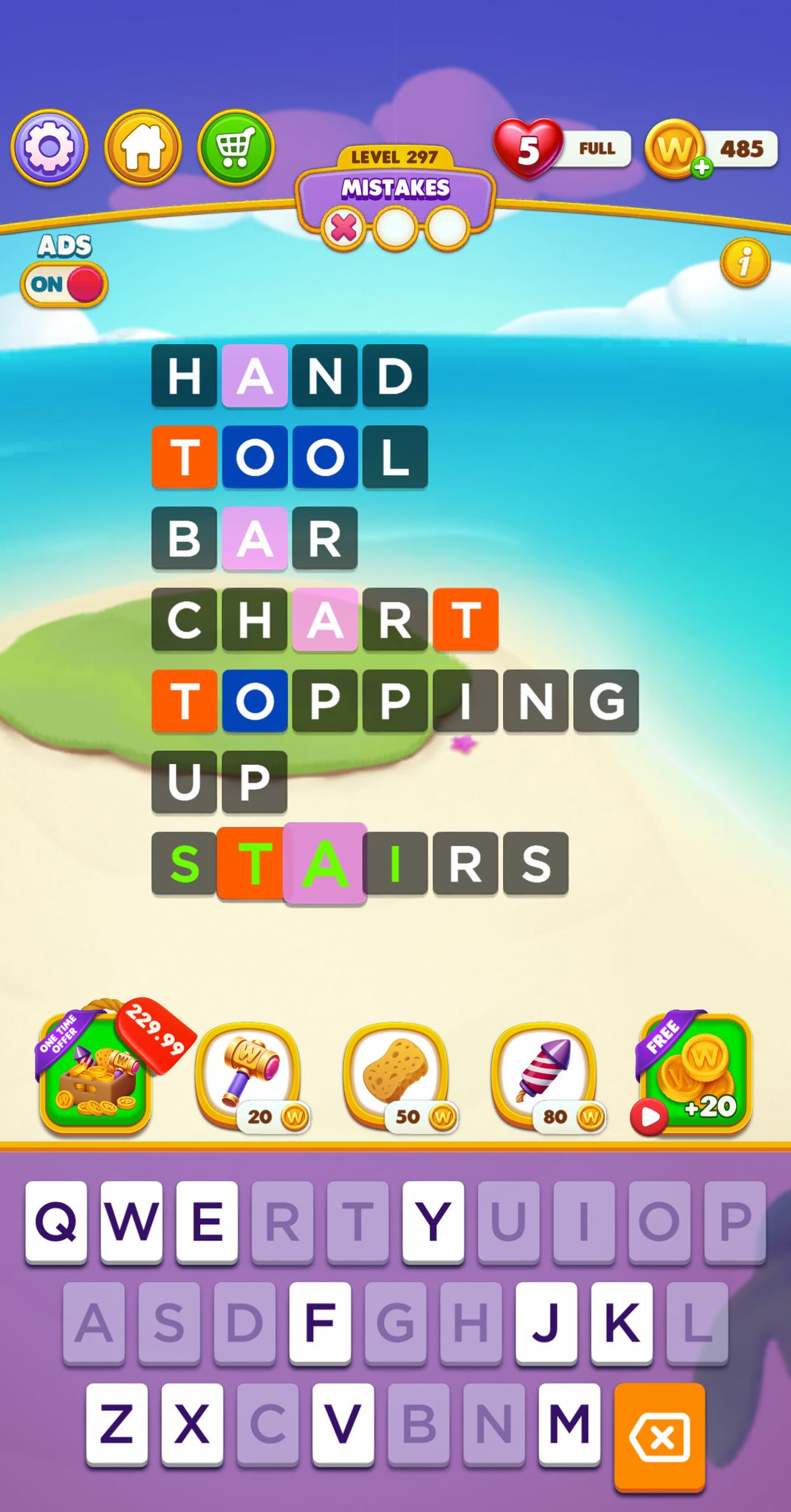 Word Chain Level 297