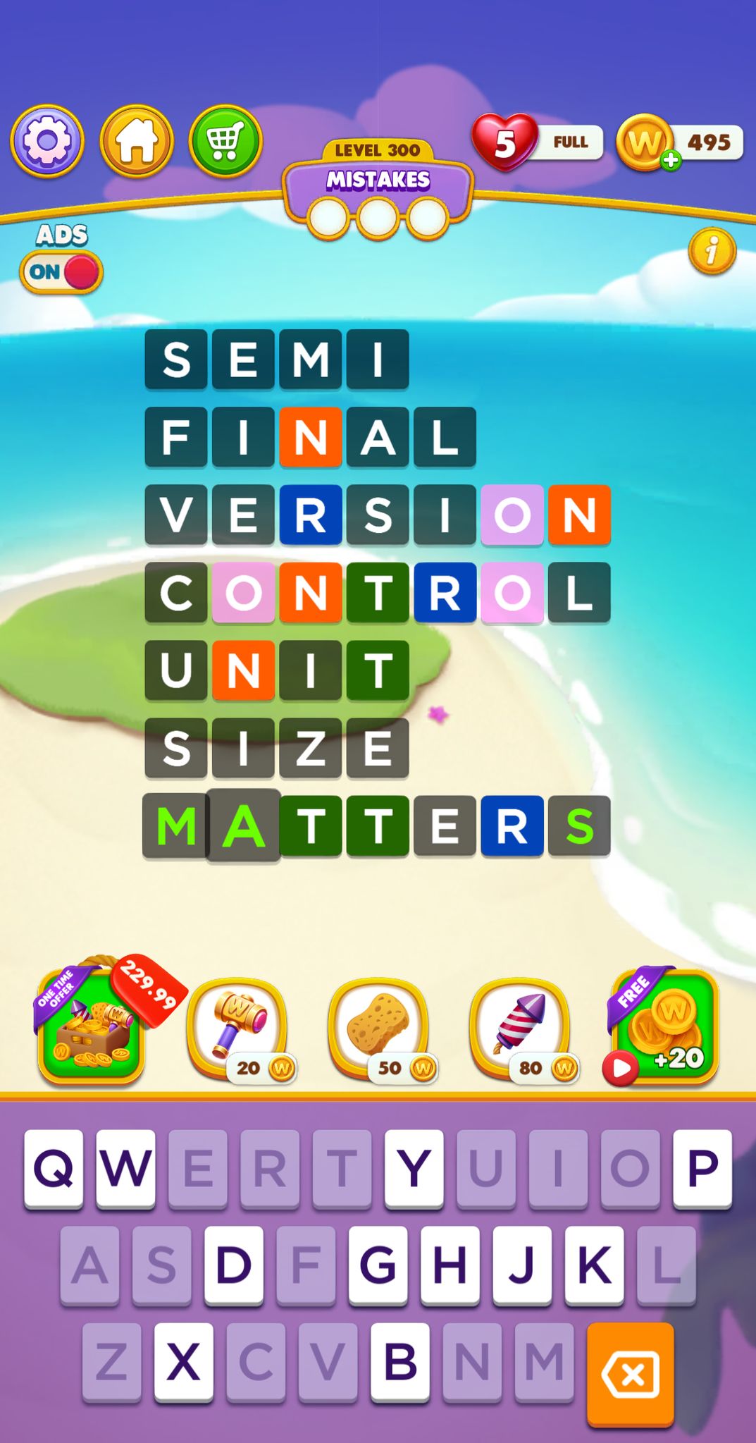 Word Chain Level 300