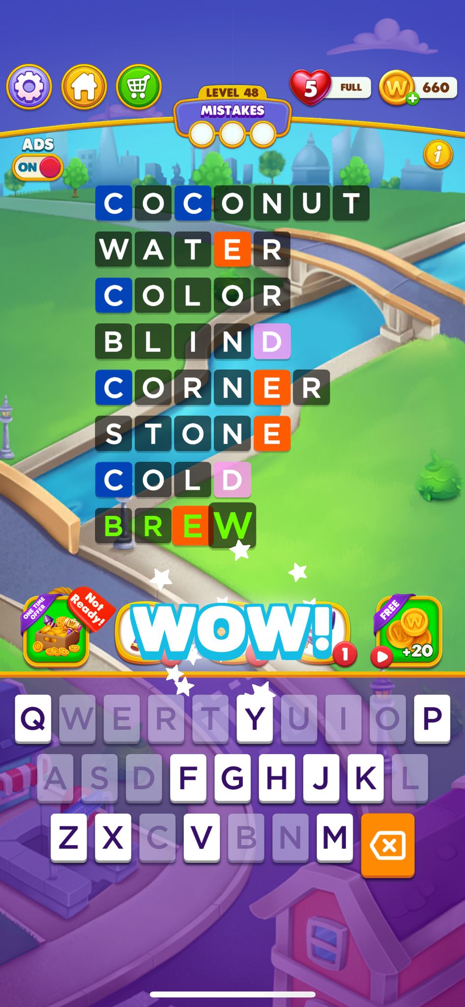 Word Chain Level 48