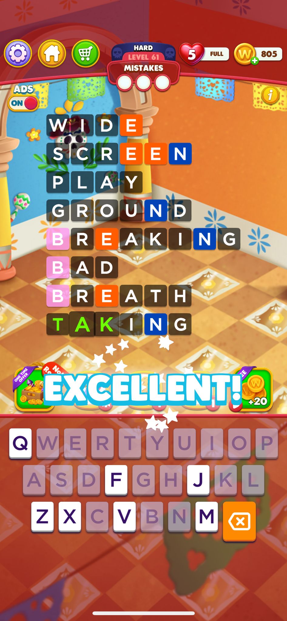 Word Chain Level 61