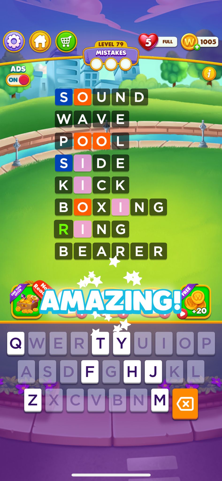 Word Chain Level 79