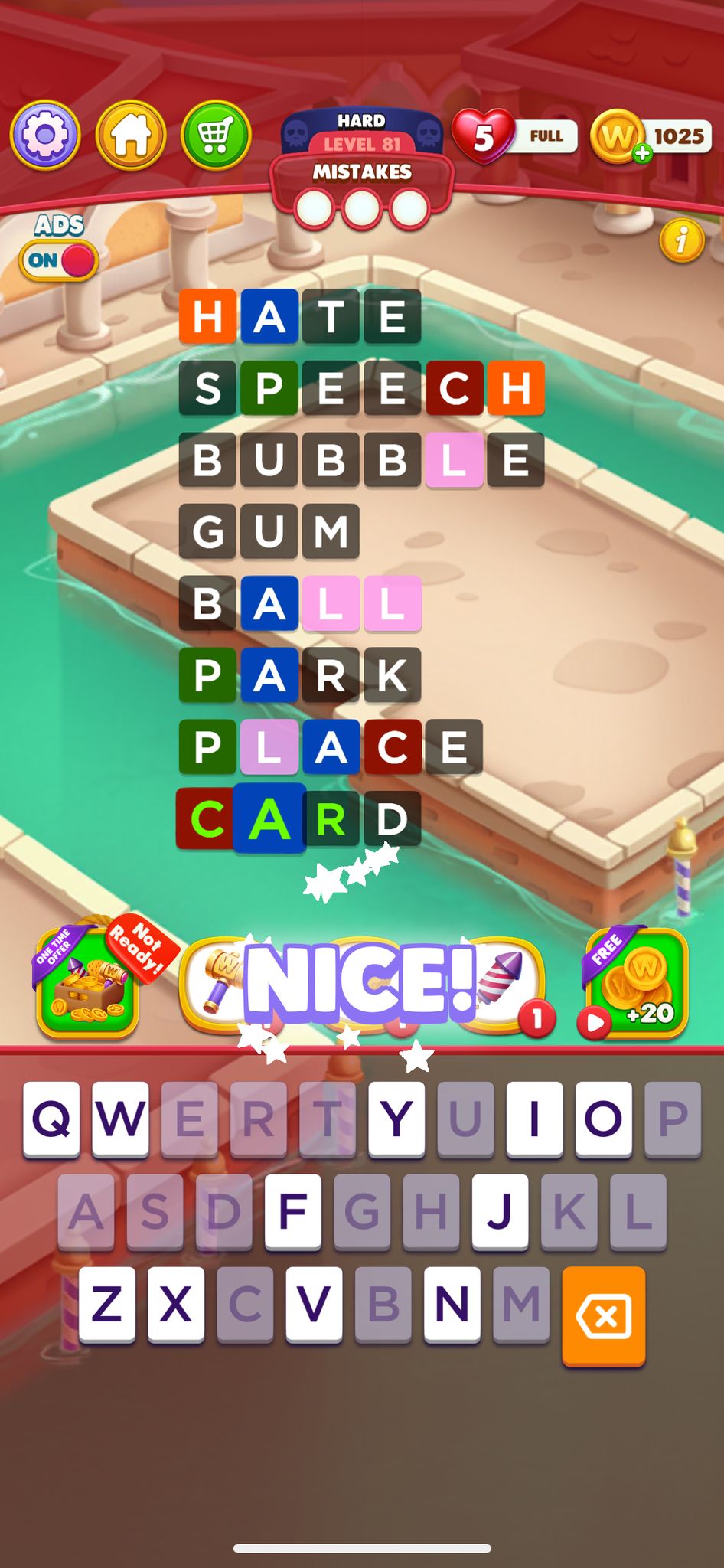 Word Chain Level 81