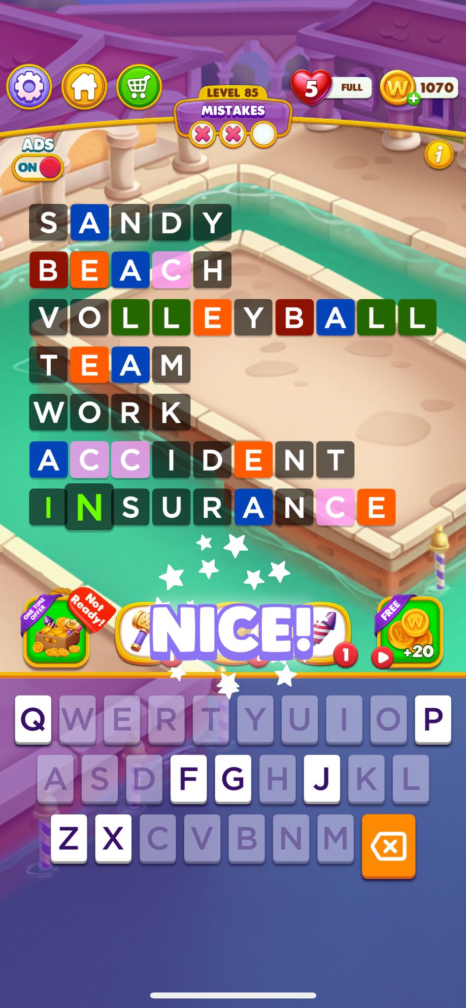Word Chain Level 85