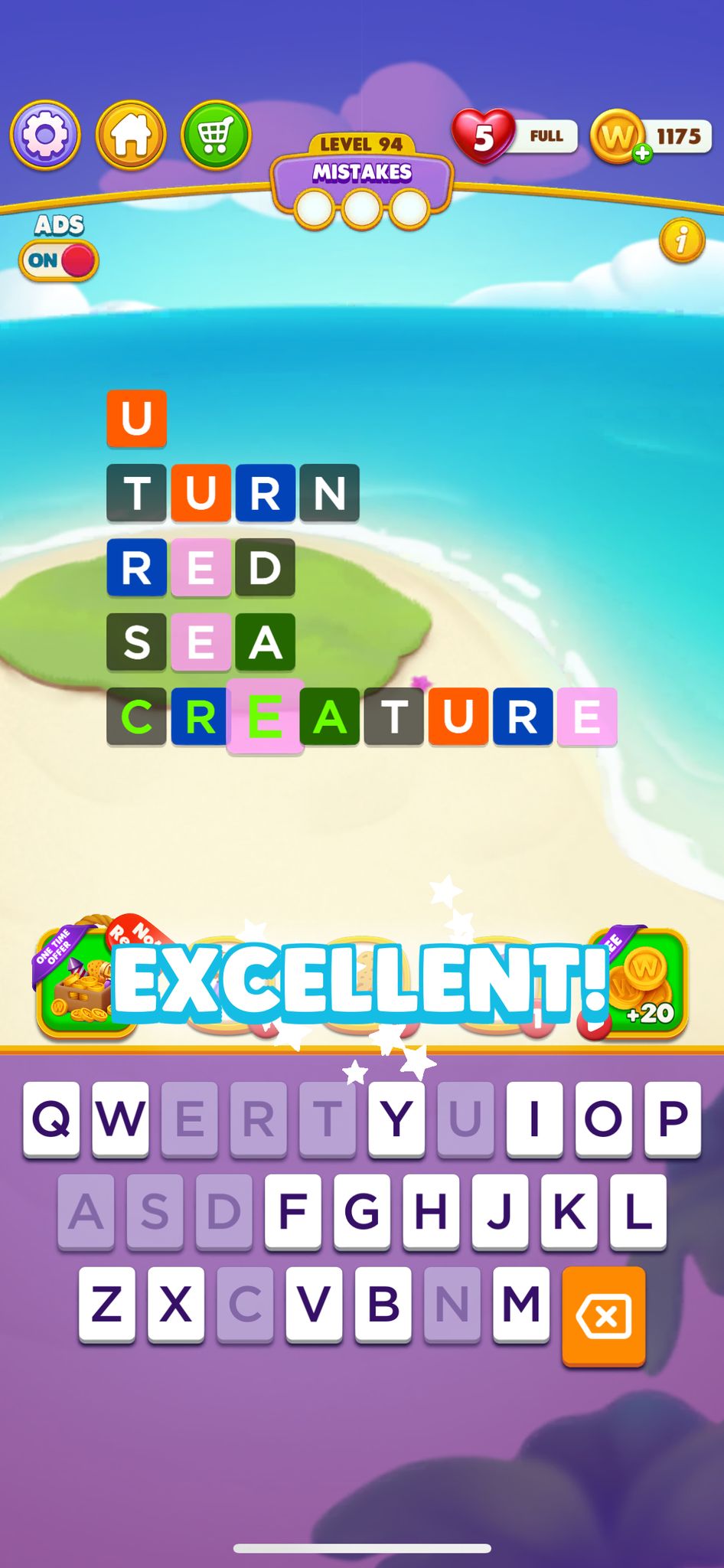 Word Chain Level 94