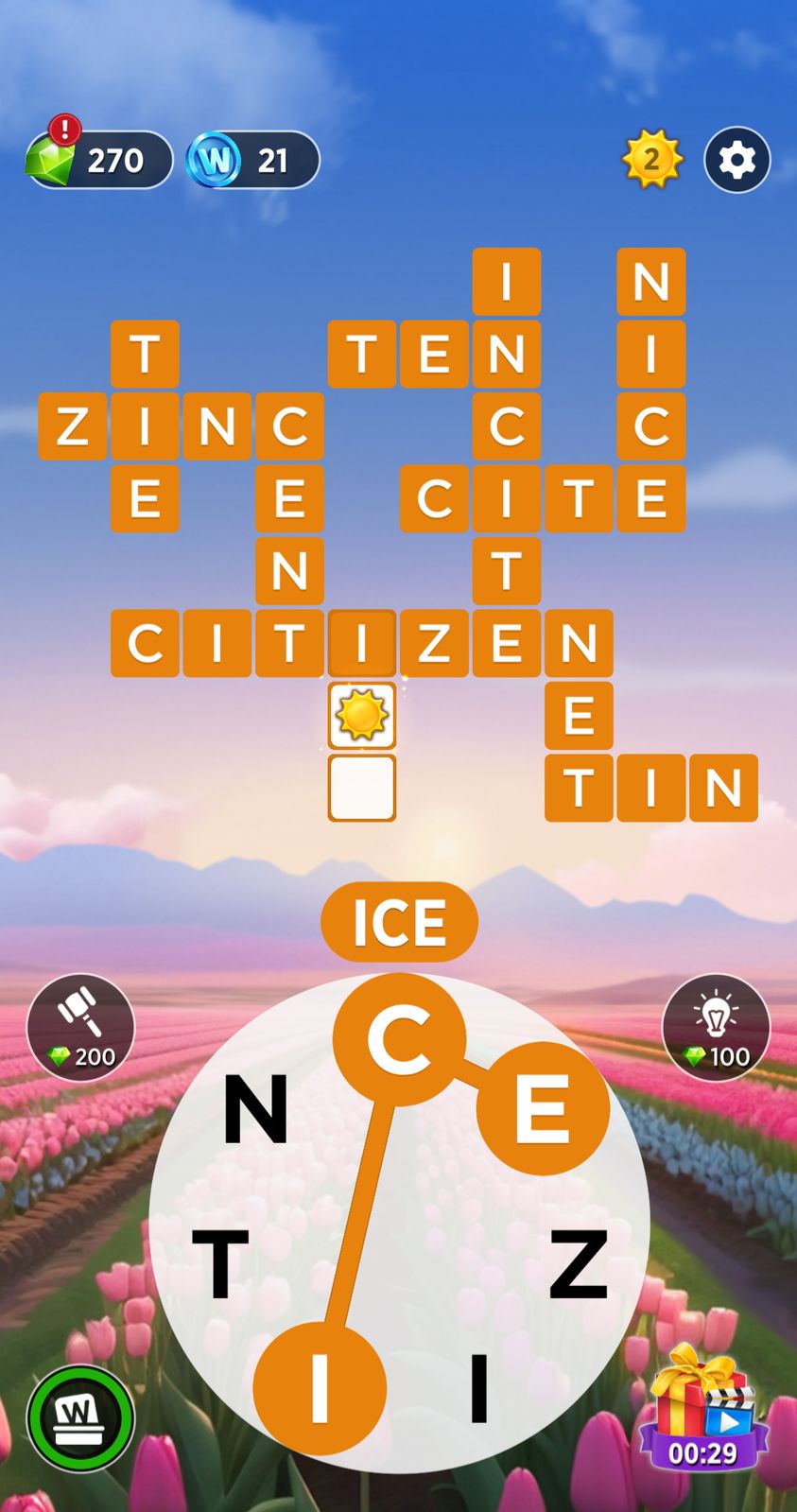 Words of Wonders (WOW) Daily Puzzle March 23 2025